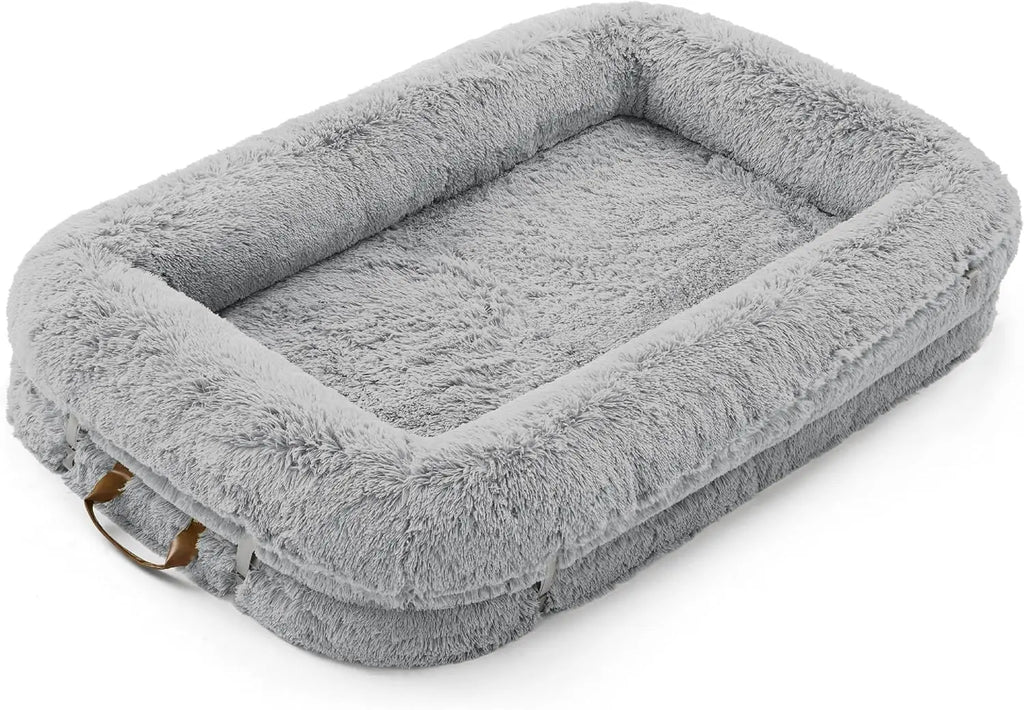 3-in-1 Flexible Oversized Dog Bed for Adults