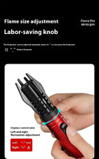 Gas Lighter Kitchen Cooking Powerful Metal Windproof Torch Flame Jet Barbecue Smoking Accessories Cigar Lighters Men's Gift