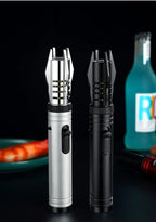 Gas Lighter Kitchen Cooking Powerful Metal Windproof Torch Flame Jet Barbecue Smoking Accessories Cigar Lighters Men's Gift