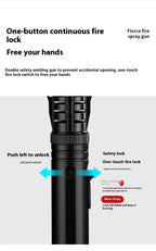 Gas Lighter Kitchen Cooking Powerful Metal Windproof Torch Flame Jet Barbecue Smoking Accessories Cigar Lighters Men's Gift