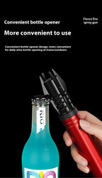 Gas Lighter Kitchen Cooking Powerful Metal Windproof Torch Flame Jet Barbecue Smoking Accessories Cigar Lighters Men's Gift